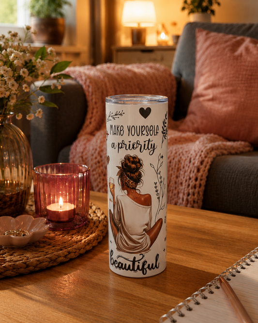 Tumbler 600ml - Make yourself a priority