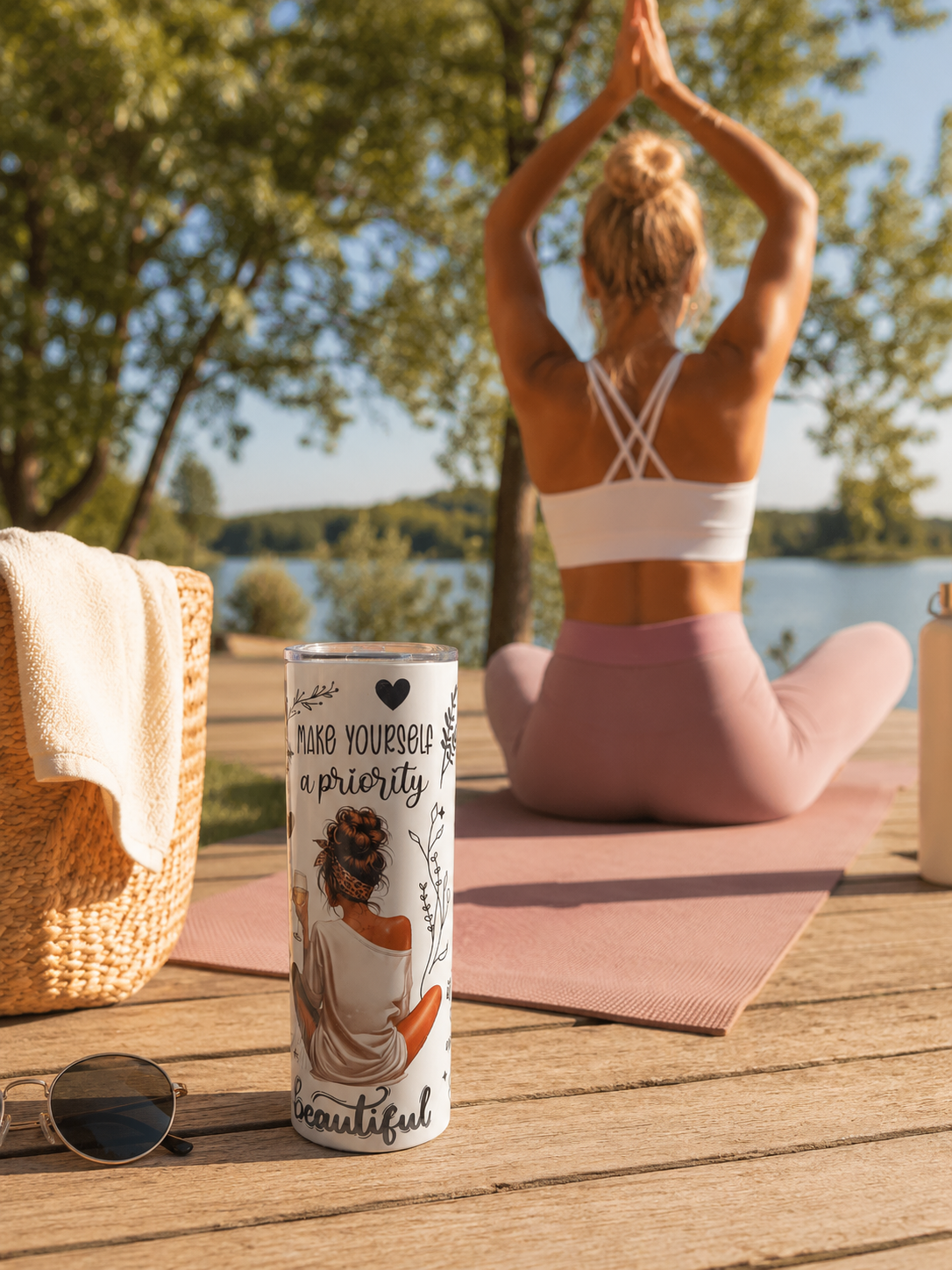 Tumbler 600ml - Make yourself a priority