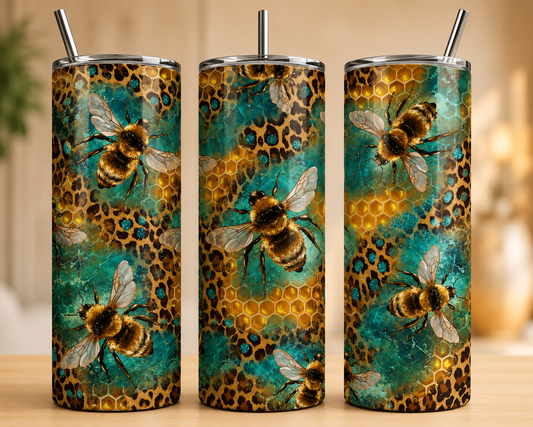 Tumbler 600ml - Blue hive