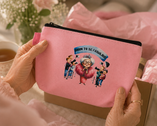 Necessär (24×16 cm) - Born to be fabulous